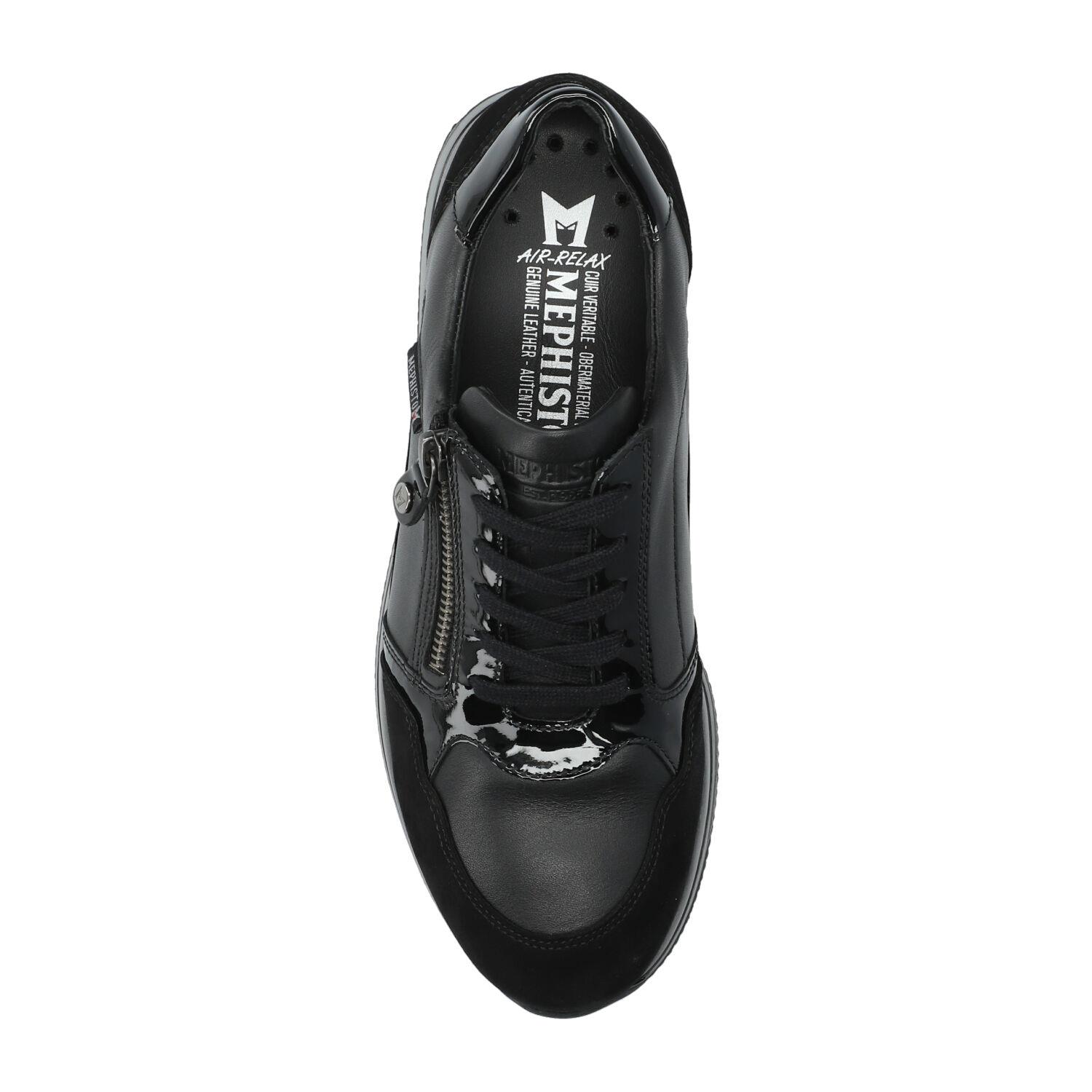 lacets femme modèle Leenie noir - Mephisto